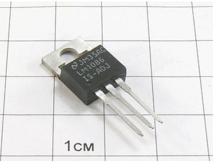 Микросхема LM1086IS-ADJ (TO-220)