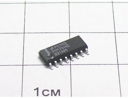 Микросхема MM74HC221AM