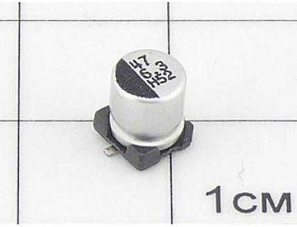 ЧИП 47мкФ 6.3В (5х5.8) 105°C