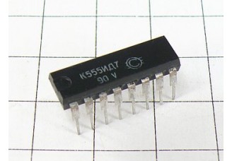 Микросхема К555ИД7