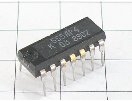 Микросхема К555ЛР4