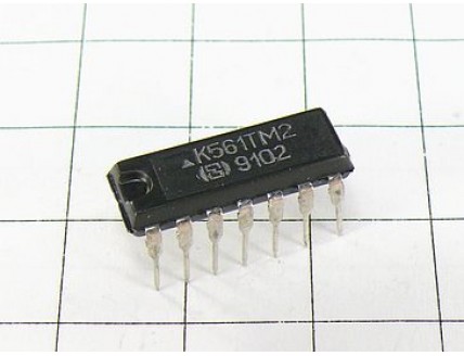 Микросхема К561ТМ2