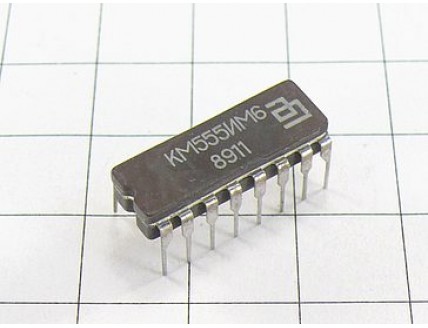 Микросхема КМ555ИМ6