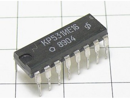 Микросхема КР531ИЕ16