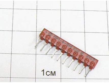 Резистор НР1-4-9М 0.125Вт 10К 10%