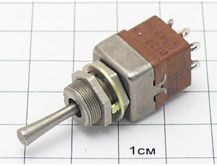 Тумблер ПТ27-2В "5"