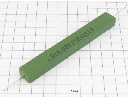 Резистор ТВО-10 750 Ом 10% "5"