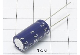 Конденсатор 270мкФ 50В 10x20 105°C
