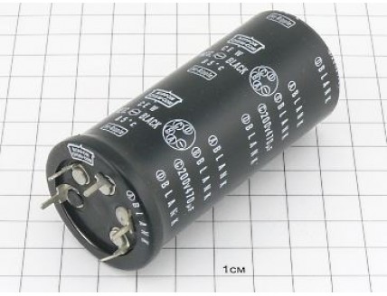 Конденсатор 470мкФ 200В 35x80