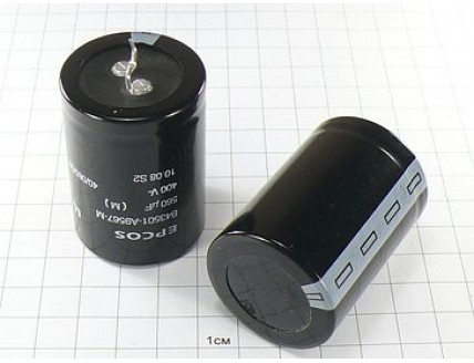 Конденсатор 560мкФ 400В 35x50,B43501