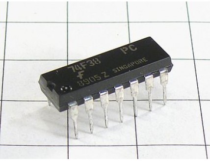 Микросхема 74F38PC