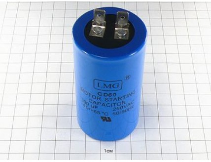 CD60 300мкФ 250В (2клеммы)