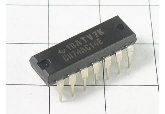 Микросхема CD74AC14E