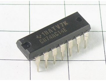 Микросхема CD74AC14E