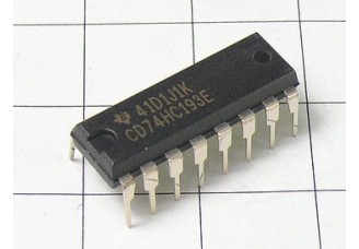 Микросхема CD74HC193E