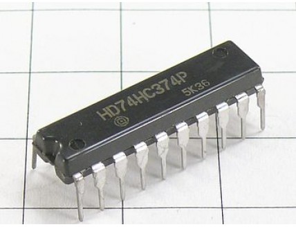 Микросхема HD74HC374P