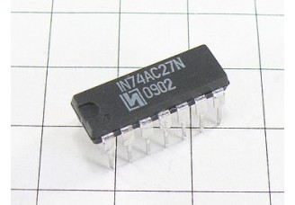 Микросхема IN74AC27N