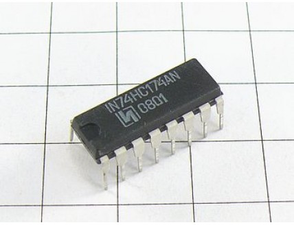 Микросхема IN74HC174AN