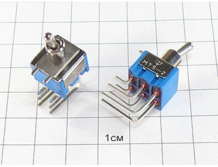 Тумблер MTS-202-C4/BL