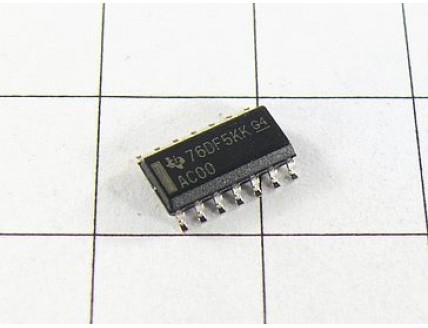 Микросхема SN74AC00D