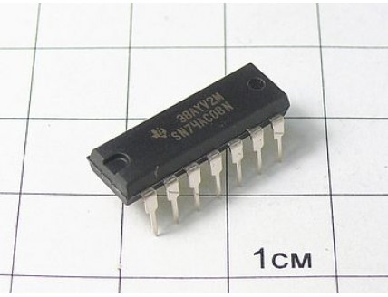 Микросхема SN74AC08N