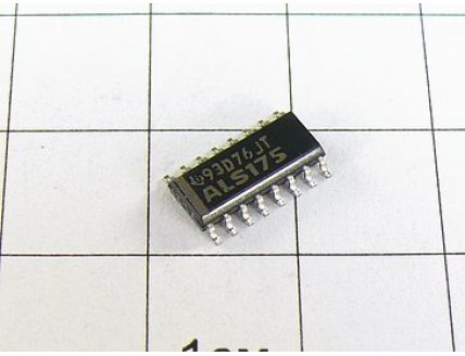 Микросхема SN74ALS175D