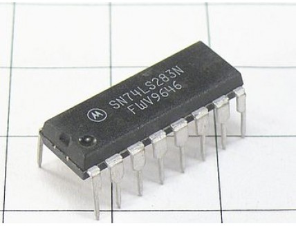Микросхема SN74LS283N