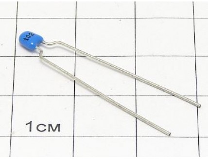 К10-17Б X7R 1000пФ 50В 10%