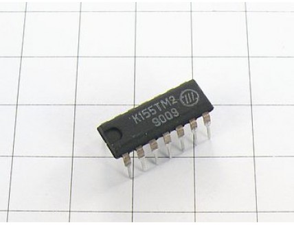 Микросхема К155ТМ2