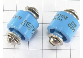 К15У-1А -6кВ-27пФ±10% -М750-5квар