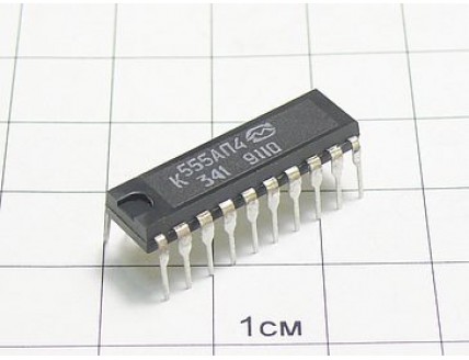 Микросхема К555АП4
