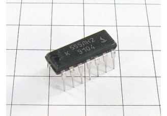 Микросхема К555ЛН2