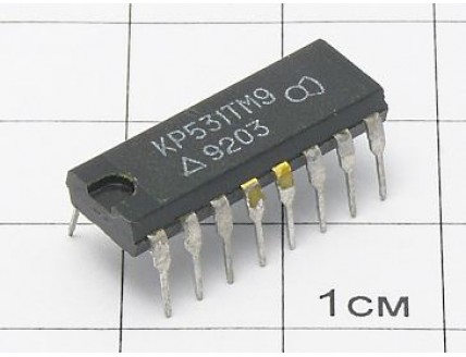 Микросхема КР531ТМ9