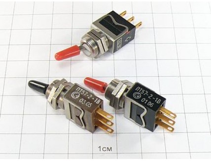 Тумблер ПТ57-2-1В7.850.055-01 "7"