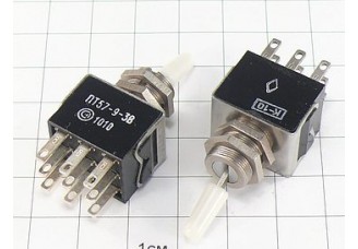 Тумблер ПТ57-9-3В7.850.055-01 "7"
