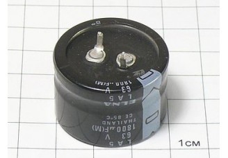 Конденсатор 1800мкФ 63В 30x20