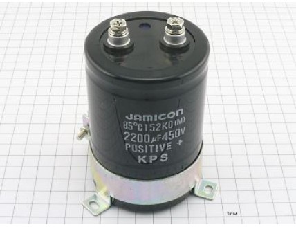Конденсатор 2200мкФ 450В 64x96