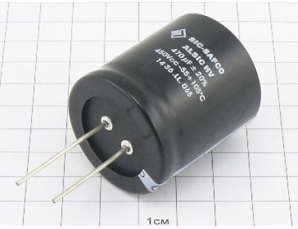 Конденсатор 470мкФ 450В 35x40 105°C