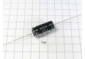 470мкФ 50В (13х26,акс.) 105°C