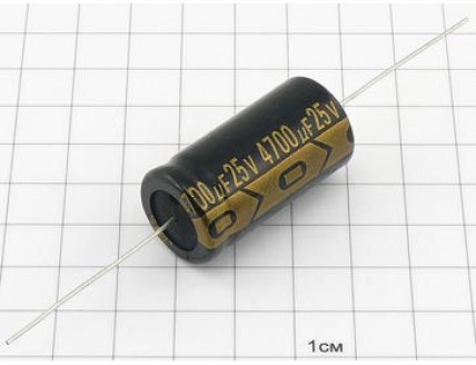 Конденсатор 4700мкФ 25В 18х36 ак 105°C