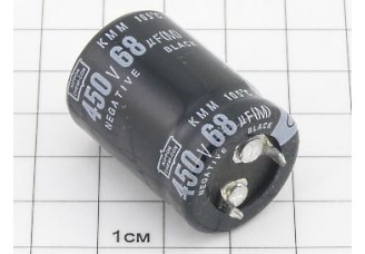 Конденсатор 68мкФ 450В 22x30 105°C