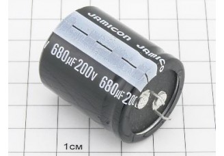 Конденсатор 680мкФ 200В 30x35