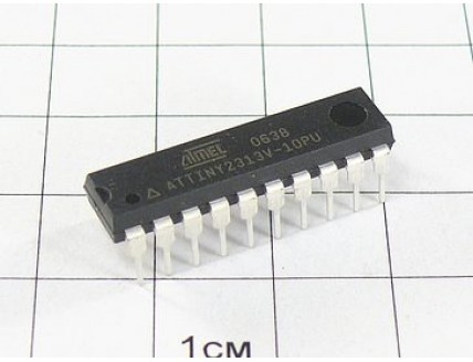 Микросхема ATtiny 2313V-10PU