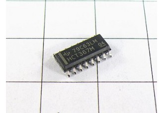 Микросхема CD74HCT367M