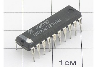 Микросхема DM74ALS240AN