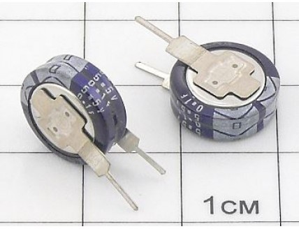 Ионистор DX-5R5V104 (0.1Ф, 5.5В)