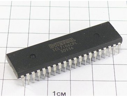 Микросхема ICL7106CPL
