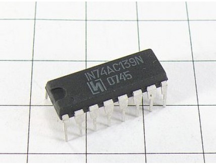 Микросхема IN74AC139N