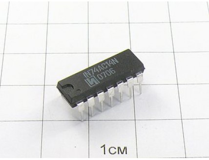 Микросхема IN74AC14N