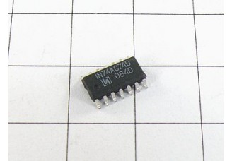 Микросхема IN74AC74D